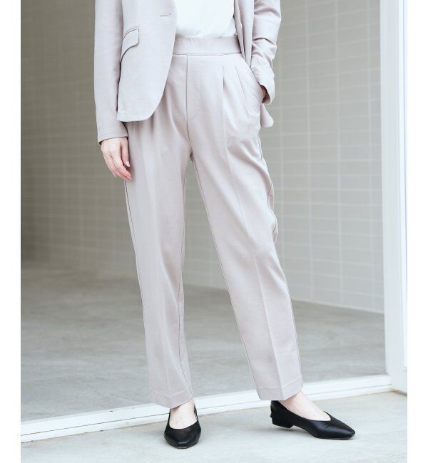 IKKA LOUNGE「【セットアップ対応】GOKU楽ワークポンチテーパードパンツ」|その他|グレージュ