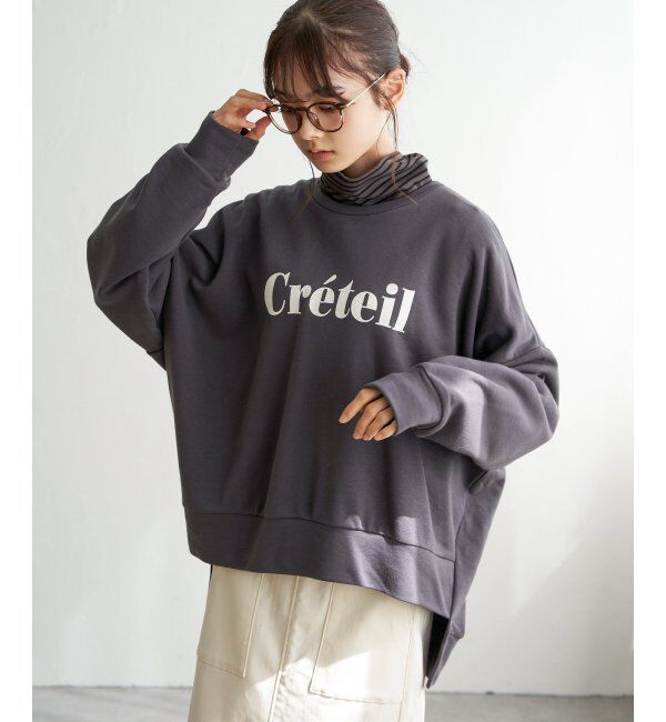 Lbc with Life「裏毛ゆるプルオーバー」|その他|チャコール