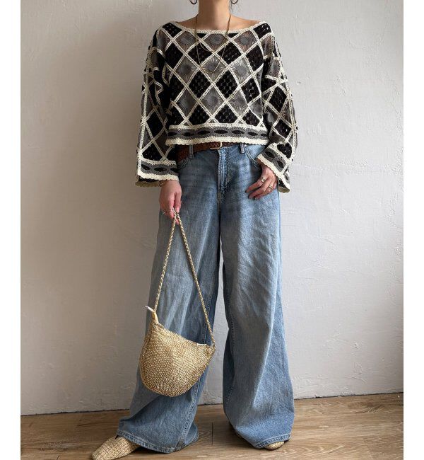 Lbc with Life「モチーフレースショートレースプルオーバー」|その他|