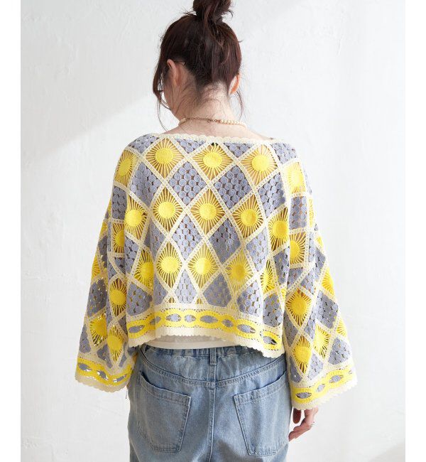 Lbc with Life「モチーフレースショートレースプルオーバー」|その他|