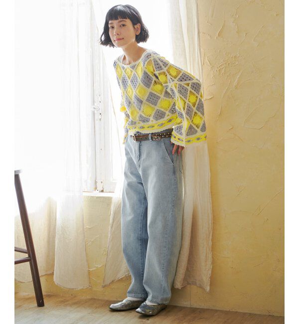 Lbc with Life「モチーフレースショートレースプルオーバー」|その他|