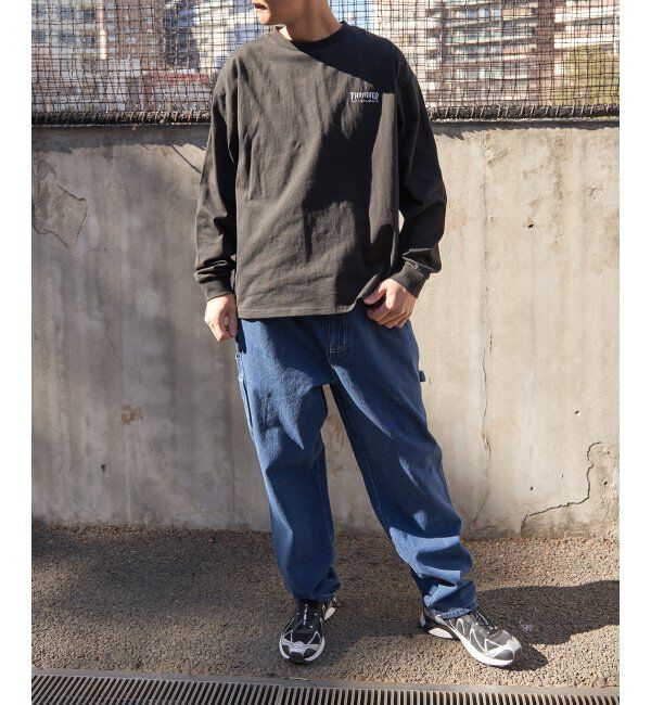 VENCE share style「THRASHER スラッシャー マークゴンザレスロゴロンＴ」|Tシャツ・カットソー|