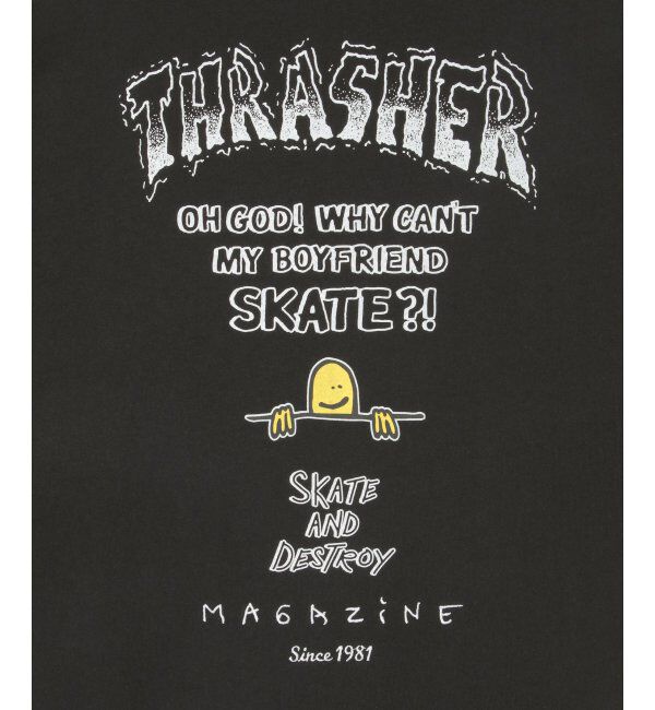 VENCE share style「THRASHER スラッシャー マークゴンザレスロゴロンＴ」|Tシャツ・カットソー|