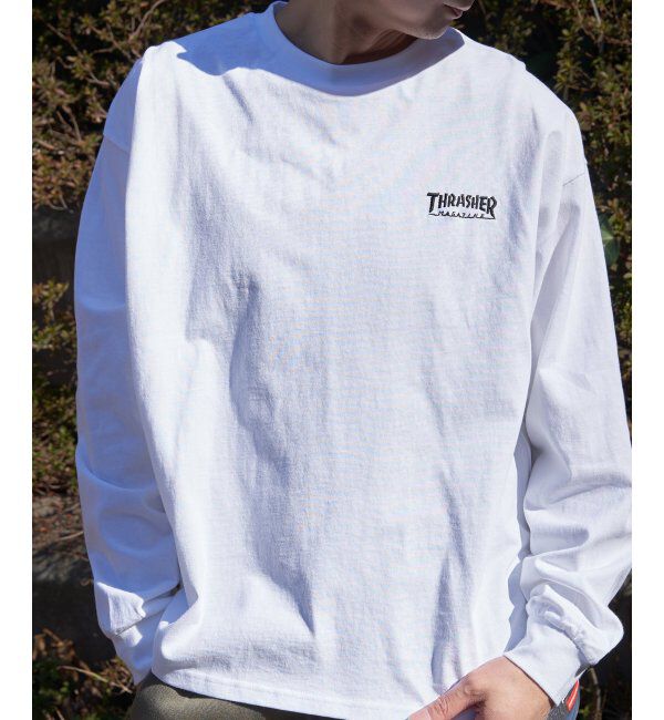 VENCE share style「THRASHER スラッシャー マークゴンザレスロゴロンＴ」|Tシャツ・カットソー|