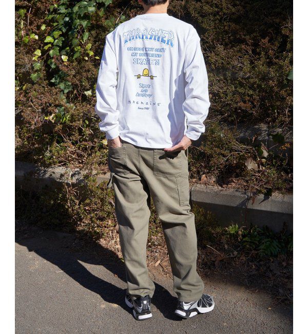 VENCE share style「THRASHER スラッシャー マークゴンザレスロゴロンＴ」|Tシャツ・カットソー|