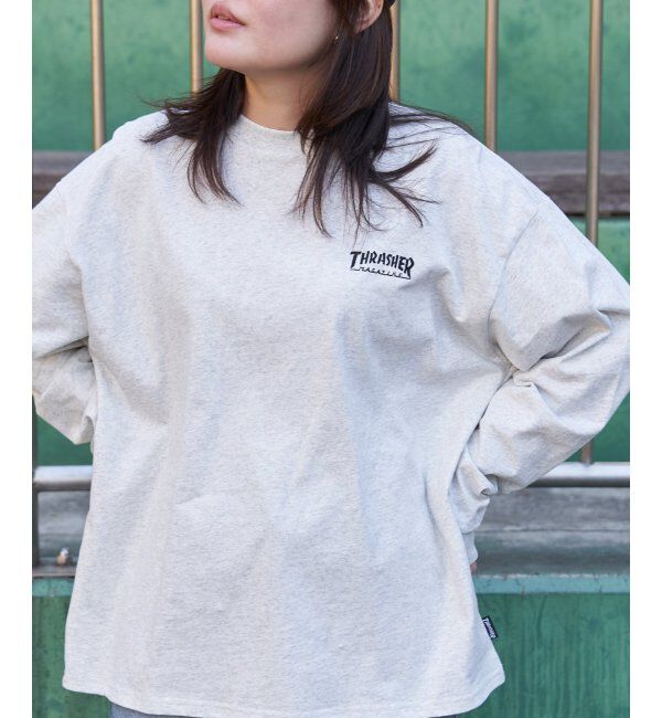 VENCE share style「THRASHER スラッシャー マークゴンザレスロゴロンＴ」|Tシャツ・カットソー|