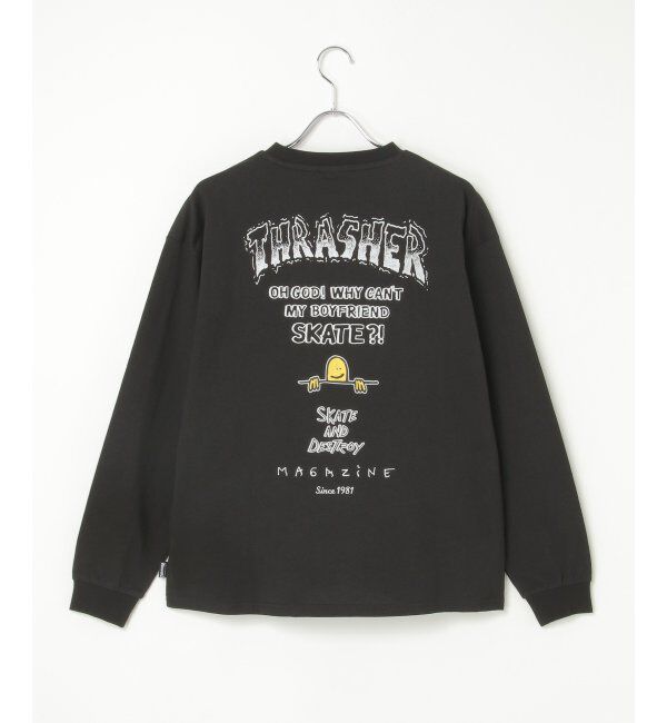 VENCE share style「THRASHER スラッシャー マークゴンザレスロゴロンＴ」|Tシャツ・カットソー|