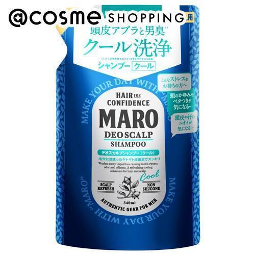  「MARO(マーロ) デオスカルプシャンプー クール 詰め替え (340ml)」|シャンプー|その他