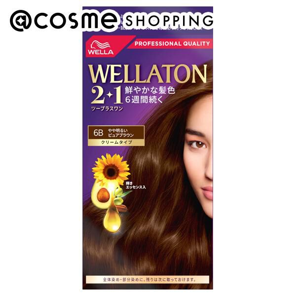  「ウエラ ウエラトーン ツープラスワン クリームタイプ 6Ｂ (60g+60g+7.3mL)」|ヘアスタイリング|その他
