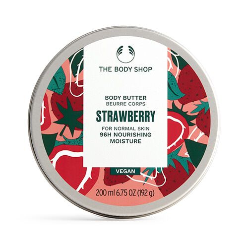 THE BODY SHOP「ボディバター ストロベリー 200mL」|ボディ保湿|ｿﾉﾀ