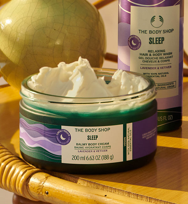 THE BODY SHOP「ウェルネス バーミィボディクリーム ラベンダー&ベチバー 200mL」|ボディ保湿|