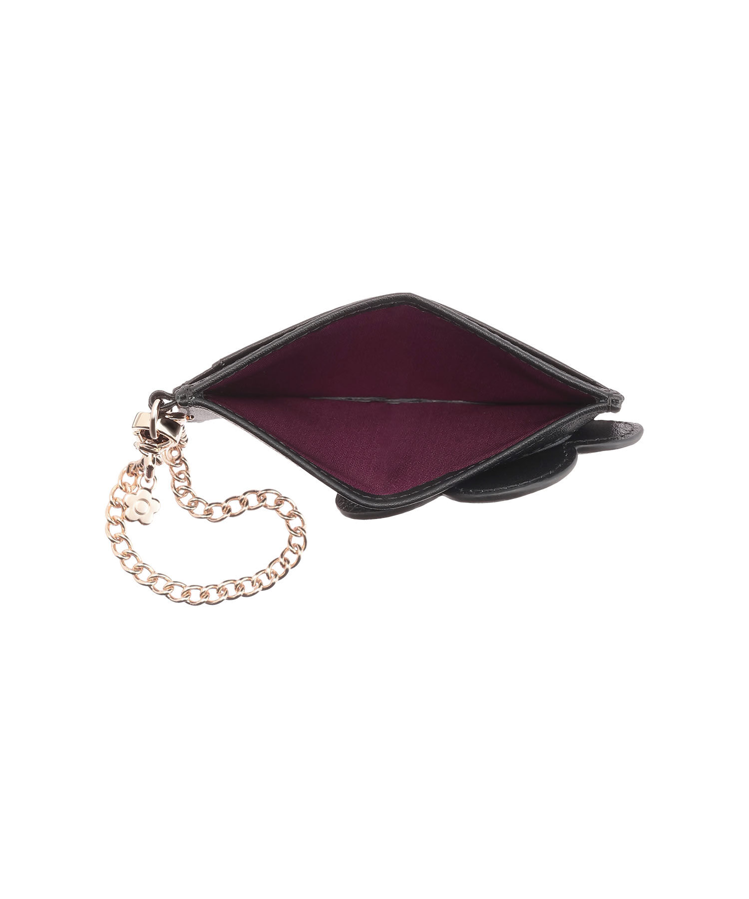 MARY QUANT「ビッグデイジーパッチ シングルパスケース」|定期入れ|