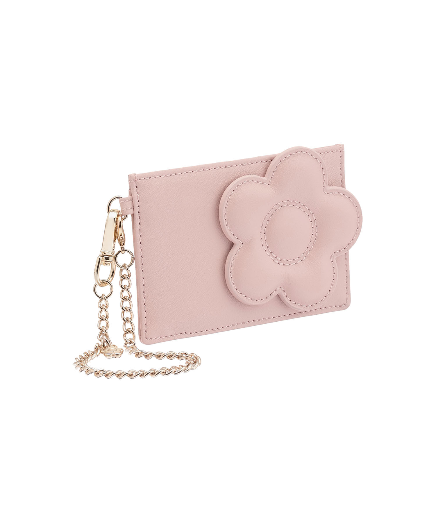 MARY QUANT「ビッグデイジーパッチ シングルパスケース」|定期入れ|