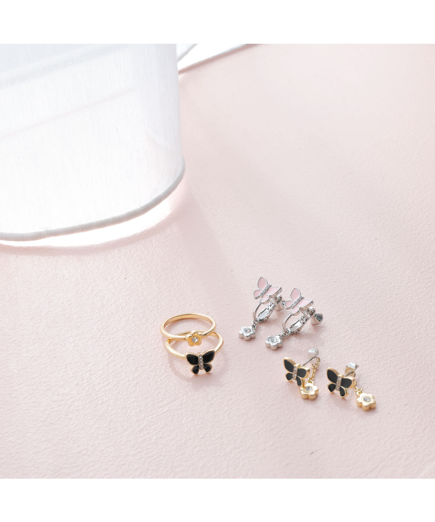 MARY QUANT「バタフライリボン リングセット」|リング|