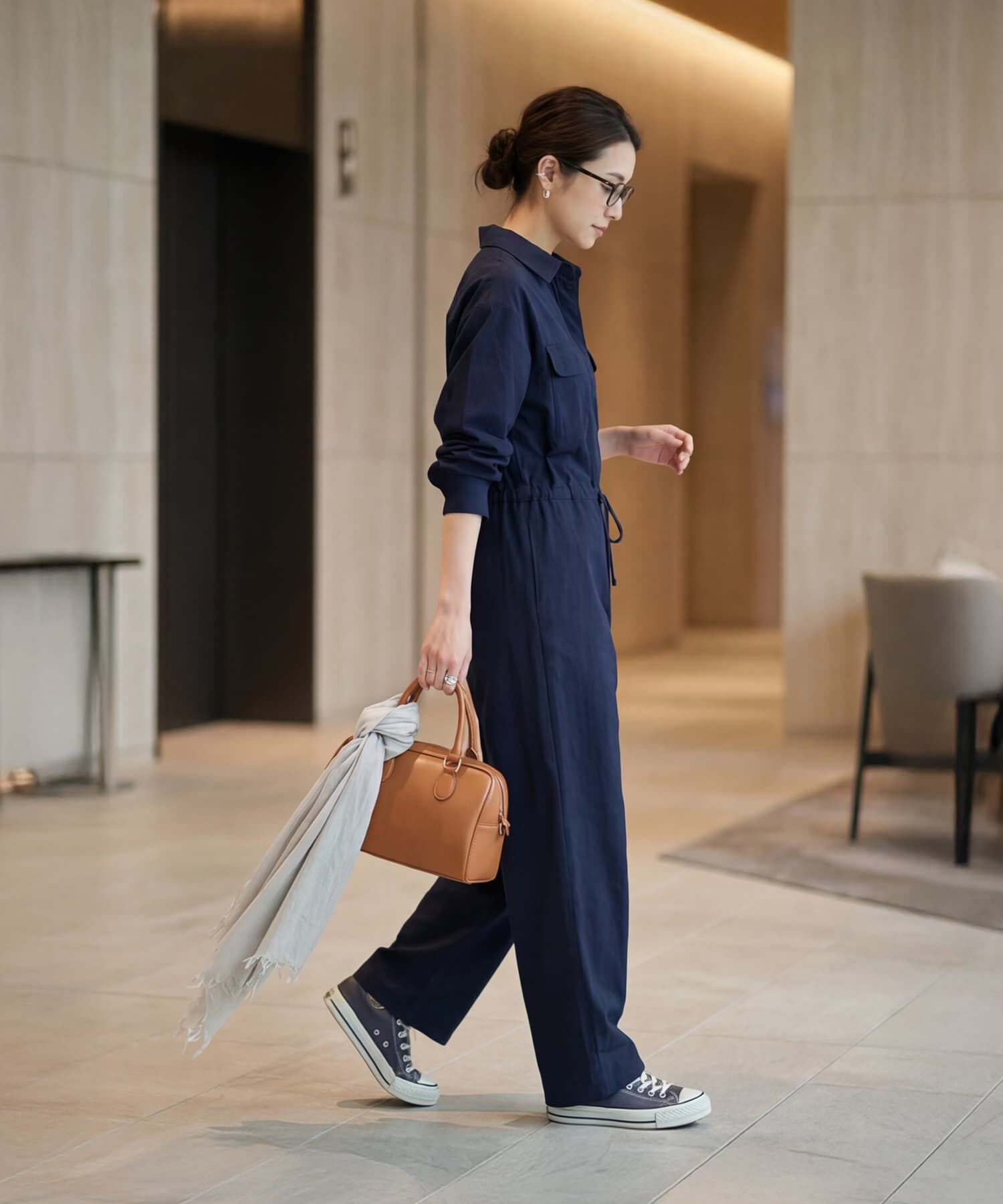 STYLE DELI「【DELI by】エアリープリーツレーヨンストール」|バンダナ・スカーフ|