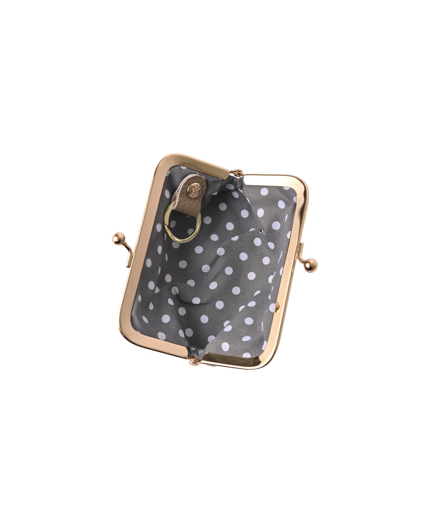 STYLE DELI「【DELI by】クラシックがま口レザーリップケース」|ポーチ|