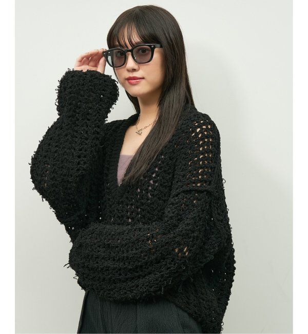  「【WEB限定】Zoff｜emiri ウェリントン型 サングラス UVカット 紫外線対策 辺見えみり」|サングラス|