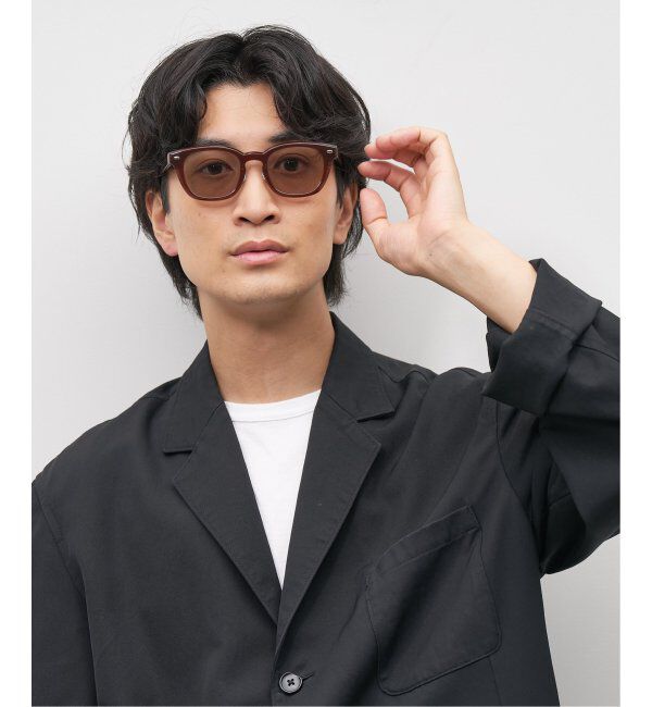  「【WEB限定】Zoff｜emiri ウェリントン型 サングラス UVカット 紫外線対策 辺見えみり」|サングラス|