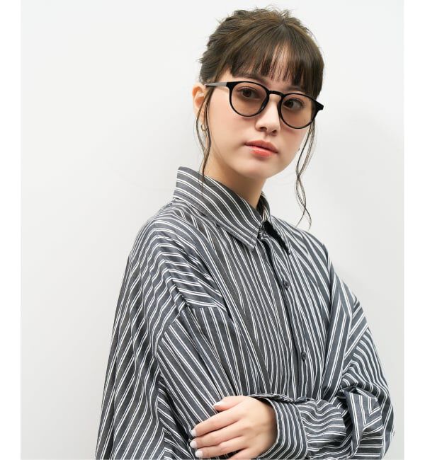  「【WEB限定】ボストン型 サングラス | カラーレンズ 軽量 トレンド 紫外線対策 UVカット ユニセックス」|サングラス|