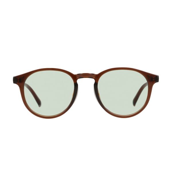  「【WEB限定】ボストン型 サングラス | カラーレンズ 軽量 トレンド 紫外線対策 UVカット ユニセックス」|サングラス|