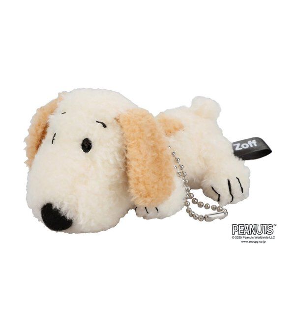  「Zoff PEANUTS メガネ/サングラス ふわふわ ﾏｽｺｯﾄｸﾘｰﾅｰ スヌーピー アンディ オラフ SNOOPY グッズ ギフト」|サングラス|ブラウン