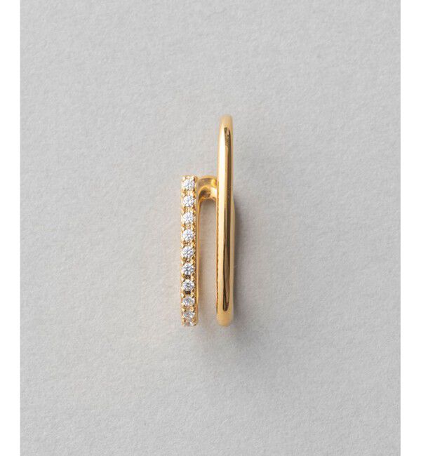 ete「ビジュー ライナーカフ」|イヤーカフ|