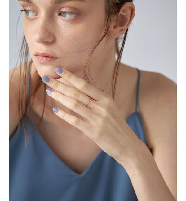 ete「[クレール]K18YG アロウカット リング」|リング|