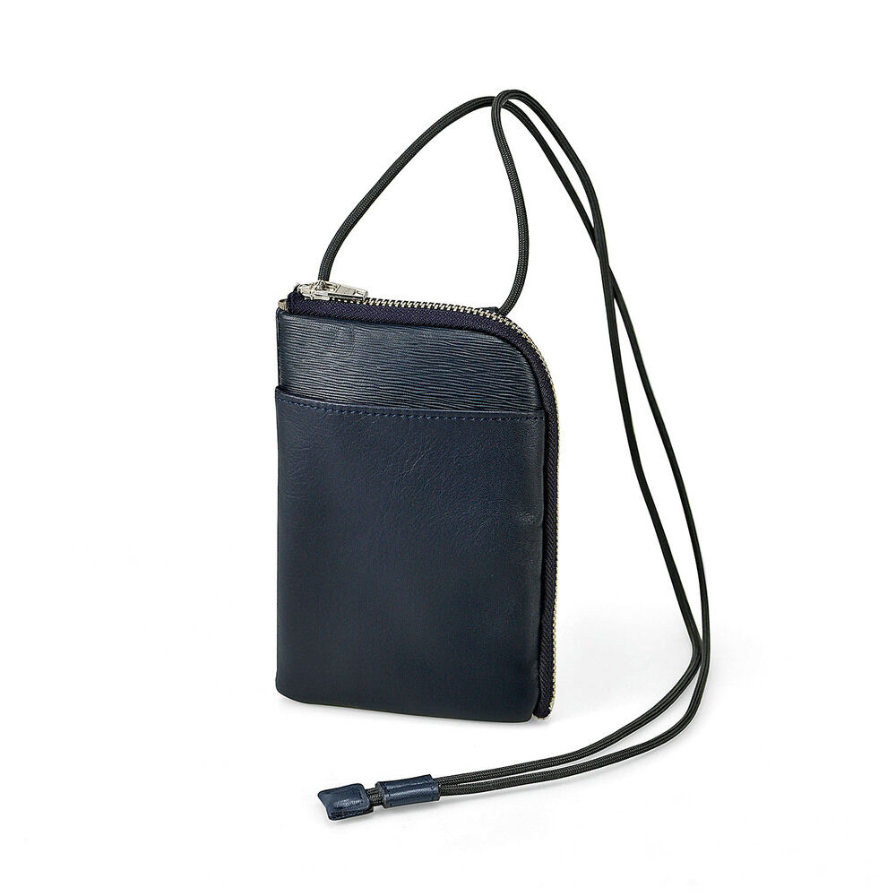 BACKYARD FAMILY「お財布ショルダー メンズ 通販 お財布ポシェット スマホショルダーバッグ ネックウォレット」|ショルダー・メッセンジャー|ブルー1