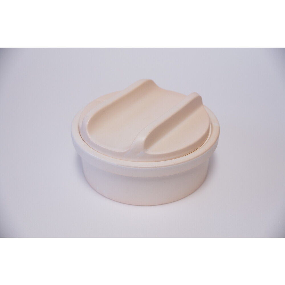 BACKYARD FAMILY「ハイム hime 土鍋 通販 一人用 クッカー ソロキャンプ 鍋 なべ 調理器具 ソロ 直火 陶器」|食器・キッチングッズ|ホワイト1