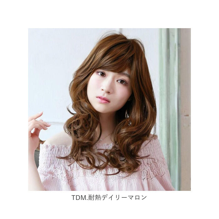 BACKYARD FAMILY「プリシラ ウィッグ フルウィッグ 通販 ロング 自然 セミロング ミディアム 黒髪 カール かつら」|ヘアスタイリング|