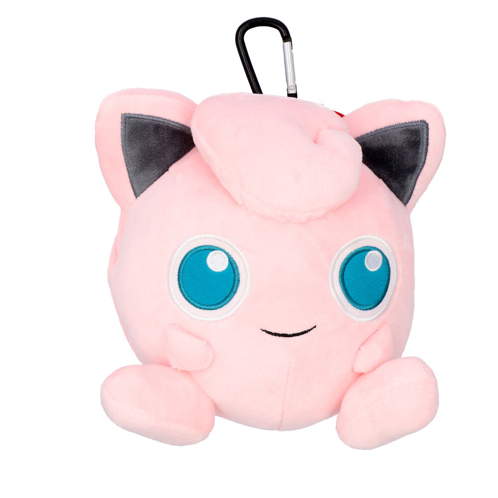 BACKYARD FAMILY「キャラクター ポーチ 通販 ぬいぐるみポーチ カラビナ付きポーチ ぬいぐるみ かわいい カラビナ」|その他|ピンク1