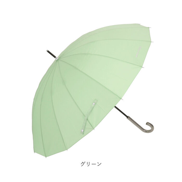 BACKYARD FAMILY「傘 16本骨 グラスファイバー 通販 雨傘 長傘 レディース メンズ 55cm 55センチ 55」|傘|