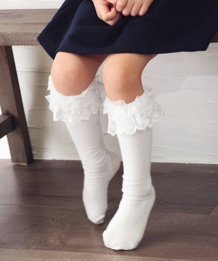 BACKYARD FAMILY「靴下 キッズ 女の子 ハイソックス 通販 長靴下 10002986 ソックス ブリーズハイソックス」|ソックス|