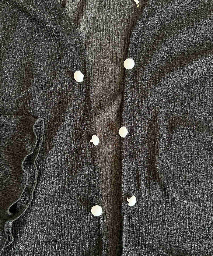 BACKYARD FAMILY「カーディガン レディース ショート丈 通販 シアーカーディガン ボレロ ショートカーディガン」|その他|