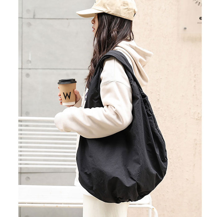 BACKYARD FAMILY「バルーン トートバッグ 通販 バルーン型トートバッグ トートバック レディース ママバッグ」|トートバッグ|