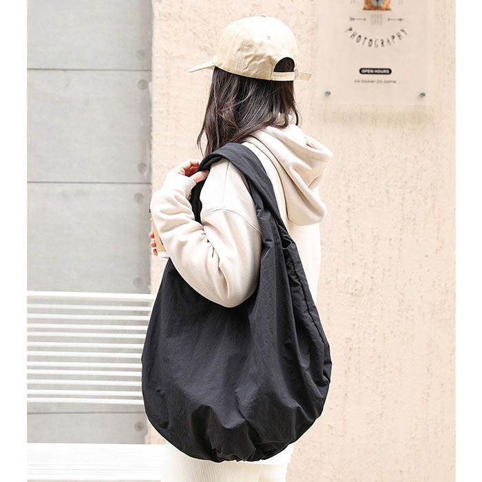 BACKYARD FAMILY「バルーン トートバッグ 通販 バルーン型トートバッグ トートバック レディース ママバッグ」|トートバッグ|