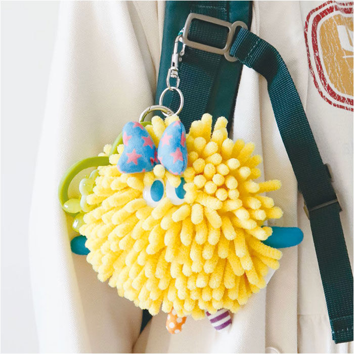 BACKYARD FAMILY「モジャ グッズ 通販 リールパスケース パスケース リール付き キャラクター モンスター」|定期入れ|