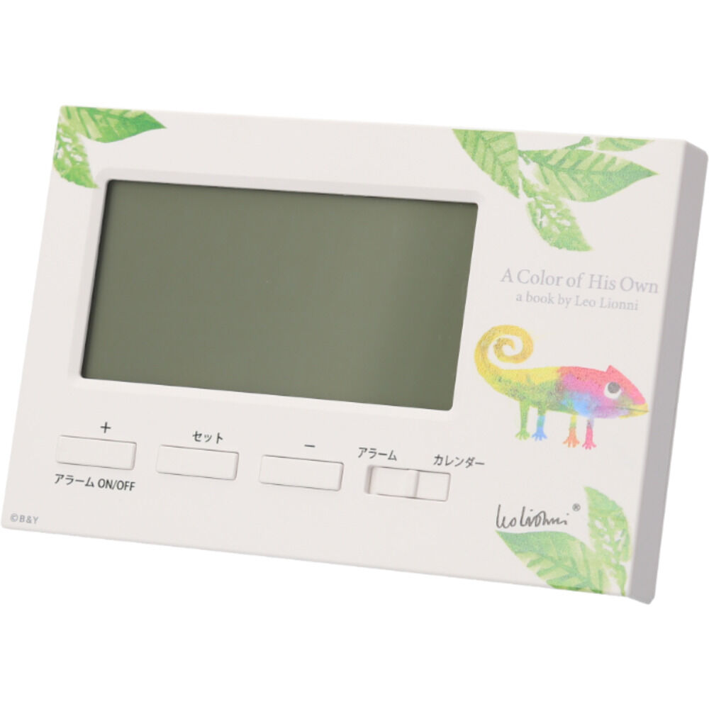 BACKYARD FAMILY「置き時計 デジタル 通販 置時計 デジタル時計 電波デジタルクロック デジタルアラームクロック」|クロック・置時計|ホワイト1