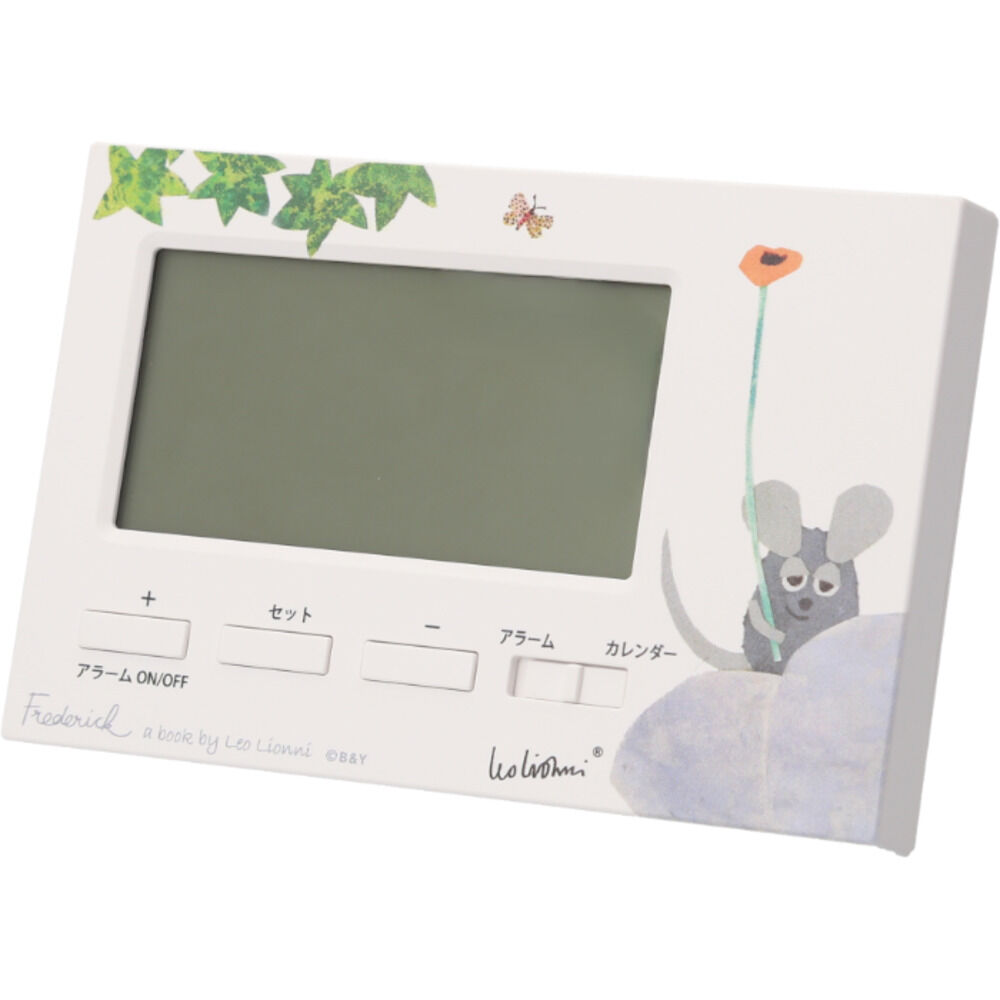 BACKYARD FAMILY「置き時計 デジタル 通販 置時計 デジタル時計 電波デジタルクロック デジタルアラームクロック」|クロック・置時計|ホワイト2