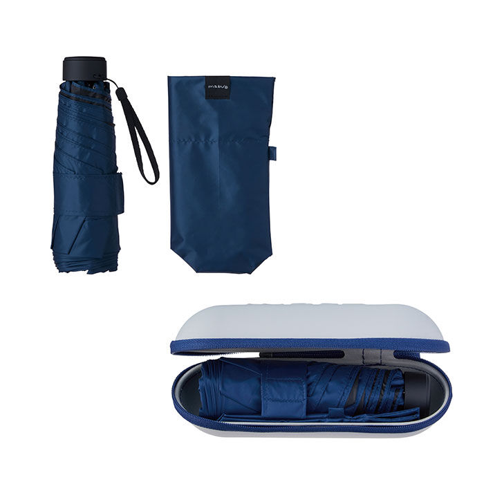 BACKYARD FAMILY「mabu 傘 通販 マブ 50cm 6本骨 カラビナ付きケース ケース付き 手開き式 晴雨兼用」|その他|