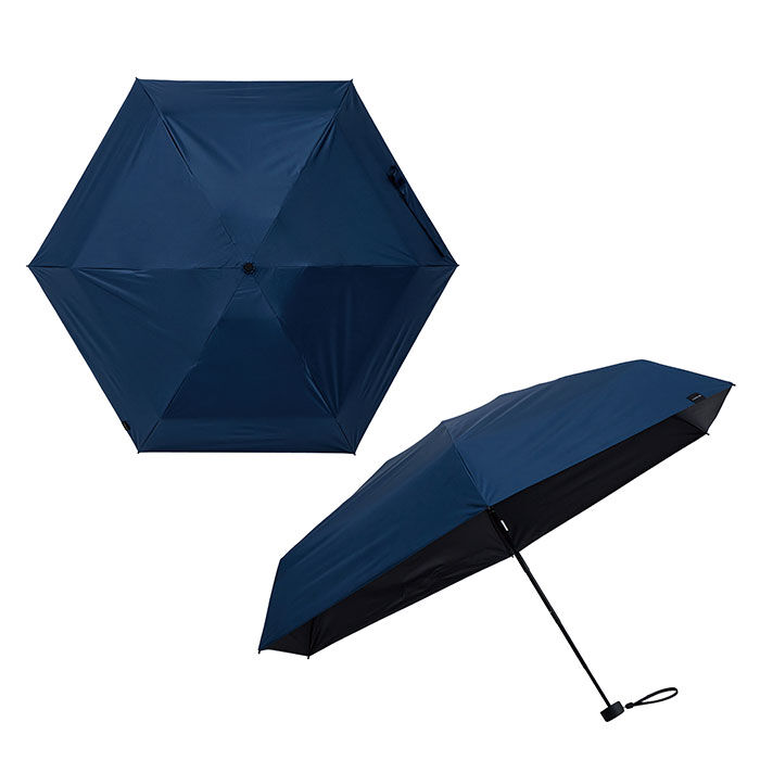 BACKYARD FAMILY「mabu 傘 通販 マブ 50cm 6本骨 カラビナ付きケース ケース付き 手開き式 晴雨兼用」|その他|