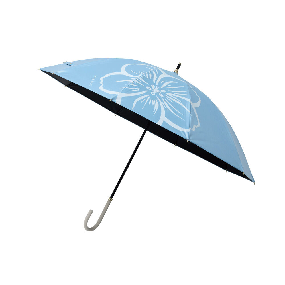 BACKYARD FAMILY「mabu 傘 マブ SMV-4254 通販 長傘 雨傘 日傘 かさ レディース 晴雨兼用傘」|傘|ブルー1