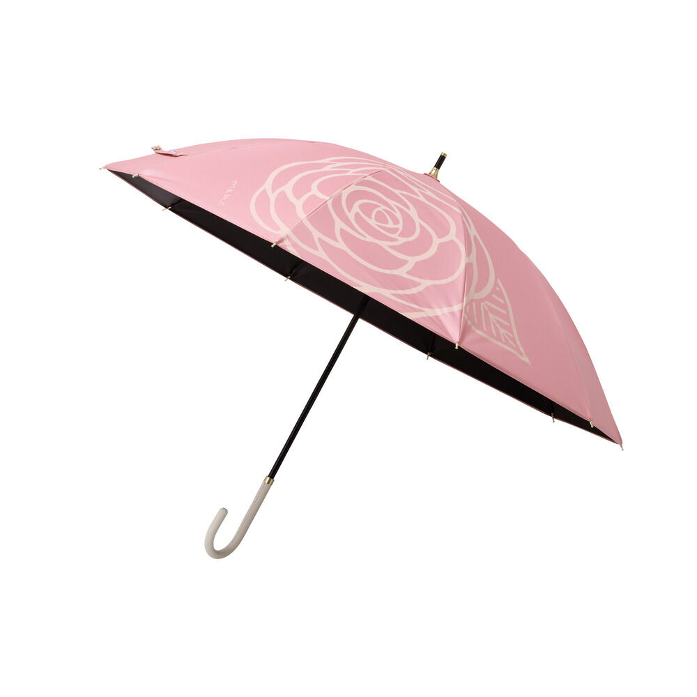 BACKYARD FAMILY「mabu 傘 マブ SMV-4254 通販 長傘 雨傘 日傘 かさ レディース 晴雨兼用傘」|傘|ピンク1