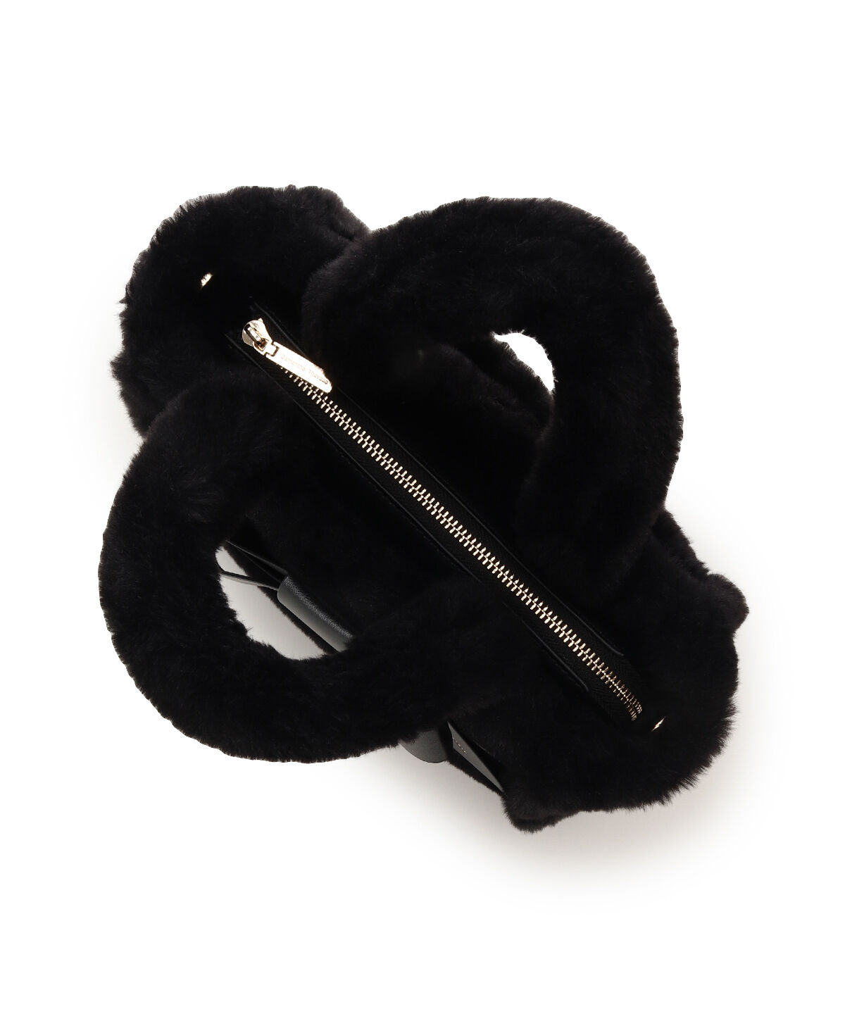 Samantha Thavasa「ワンポイントリボン ファーバッグ」|ハンドバッグ|