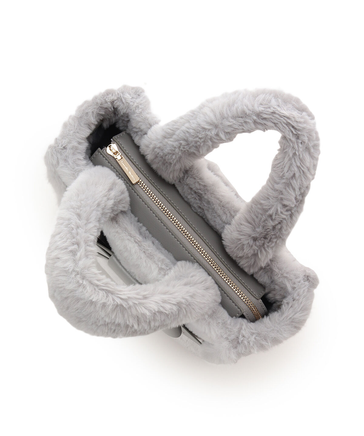 Samantha Thavasa「ワンポイントリボン ファーバッグ」|ハンドバッグ|