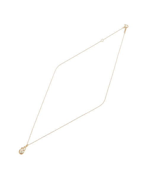Samantha Tiara「K18 YG Infinity Love Knot  ネックレス」|ネックレス|