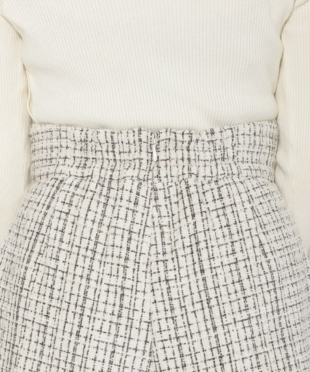 アンドクチュール「ツイードショートパンツ」|キュロット|