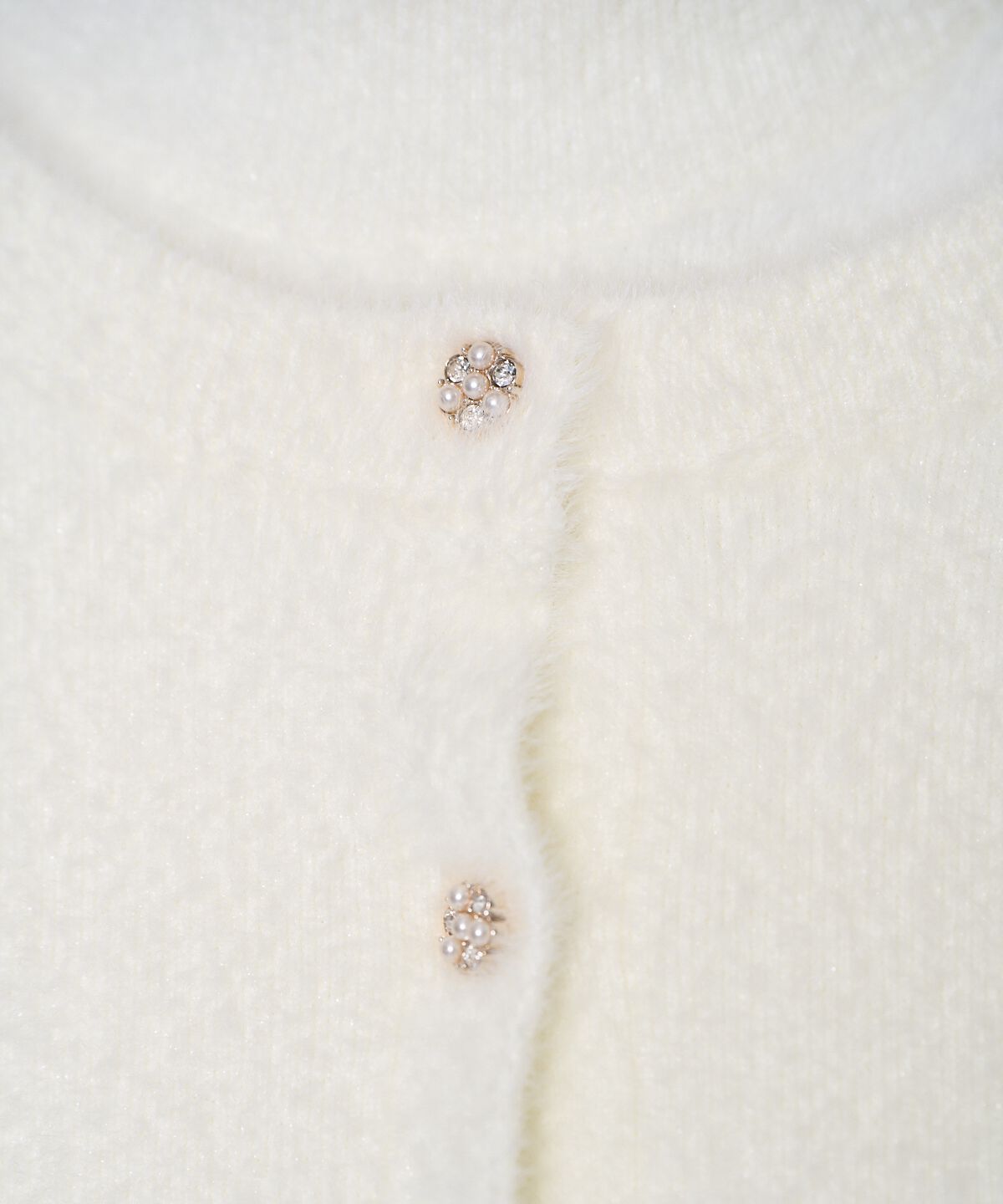 アンドクチュール「ラメフェザーニットアンサンブル」|カーディガン|