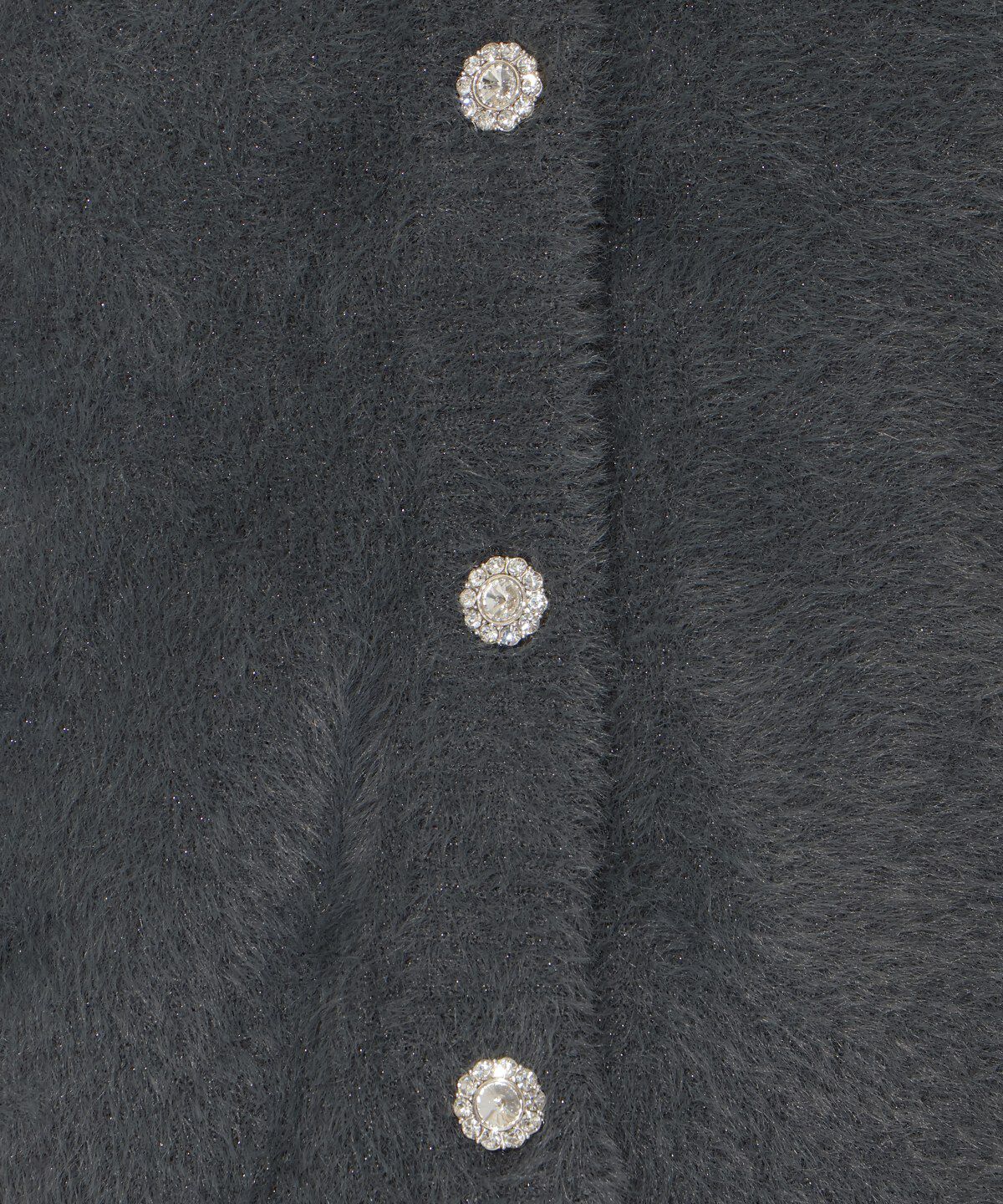 アンドクチュール「ラメフェザーショルダーリボンアンサンブル」|カーディガン|