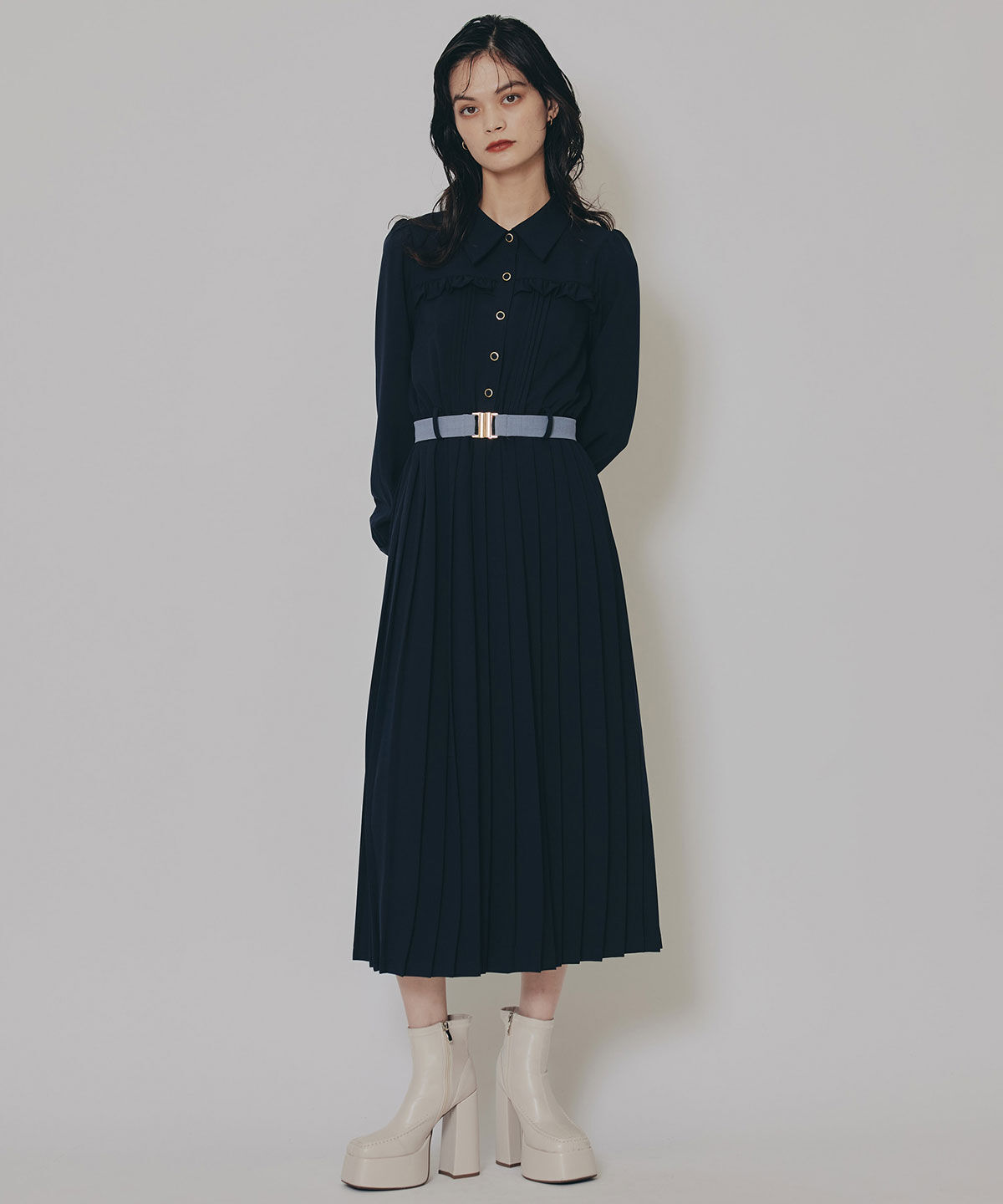 REDYAZEL「スクエアショートブーツ」|ショートブーツ|